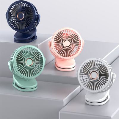 New GF07 Clip Fan USB Desktop Clip Dormitory Fan Mini Car Mute Rechargeable Hand held 4th gear Fan Mini Portable fan COOLER Desk