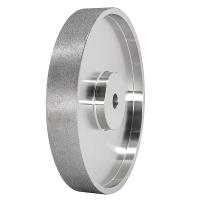 CBN Grinding Wheel, 6Inch Dia x 1Inch Wide, with 1/2Inch Arbor, Diamond Grinding Wheel for Sharpening HSS