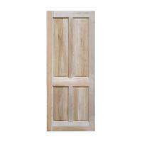 ส่งฟรี! ประตูไม้สยา VK 4 ฟัก ขอบ 5 80X200 ซม. MERANTI WOOD DOOR VK 4-PANEL 5-EDGE 80X200CM มืออาชีพเรื่องประตู มั่นใจคุณภาพ ประตูราคาถูก พร้อมเก็บเงินปลายทาง