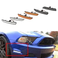 ไฟเครื่องหมายไฟ Led ด้านข้างหน้าสำหรับ2010 2011 2012 2013 2014 Ford Mustang