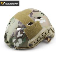 IDOGEAR Tacitcal หมวกมัลติ BJ ชนิดอัดลมทหารล่าสัตว์อุปกรณ์เสริมหมวกกันน็อกฝา Headwear รถไฟด้าน 3805