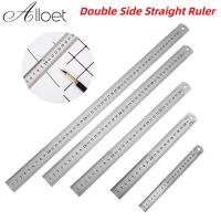 15Cm/20Cm/30Cm/40Cm/50Cm Metal Ruler Stainless Steel Straight Ruler Measuring Ruler Precision Double Sided Measure Ruler Tool