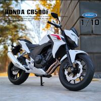 WELLY 1:10 HONDA CB500F Alloy Racing Motorcycle Model High Simulation Metal Toy Street Motorcycle Model Collection Children Gift