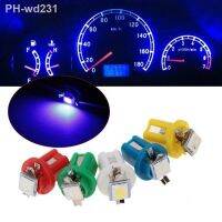 10Pcs for BMW E46 E39 E31 E32 E34 E36 E38 Z3 Cluster Speedometer LED Light Bulbs Gauge Speed T5 B8.5D 5050 1SMD Dashboard Dash