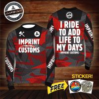 [In stock] 2023 design imprint customs  - red camo riding jersey 3d cycling jersey sportswear long sleeve ，Contact the seller for personalized customization of the name