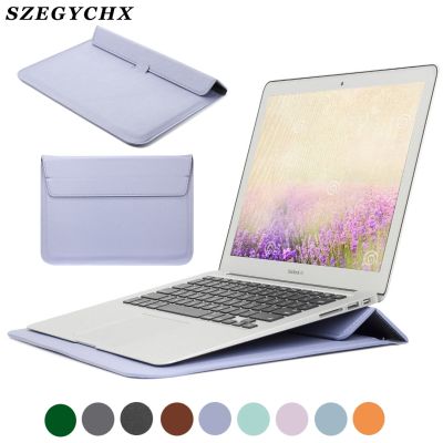 Laptop Stand Cover For Apple Macbook Air 13 Sleeve M2 Pro 13 16 12 11 15 Laptop Case For Macbook Pro 14 Case M1 A2442 A2485 Bag