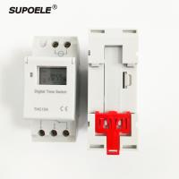 THC15A 25A AC 220V 230V Din Rail Weekly Programmable Digital Timer Switch With Replacement Battery 110V 24V 12V DC