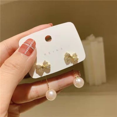 Fashion earrings ต่างหูเงินแท้ 925 สินค้าใหม่ตุ้มหูเกาหลี