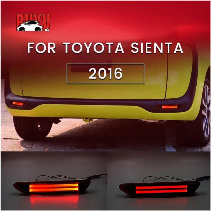 BuyV ไฟเบรคสำหรับ Honda Odyssey 2016,ไฟกันชนหลังรถยนต์ฟังก์ชั่น2ไฟขับ