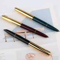 Authentic Quality HERO 616 Classic Nostalgic Fountain Pen 616-2 Golden Clip Cap Ink Pen Iridium Fine Nib 0.5mm for Student