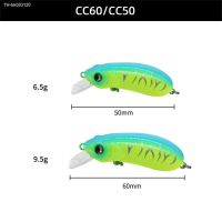 ♣ Luya Bait 7 Colors Military Fish Mandarin Fish Bait Single Hook Version Slow Sinking Freshwater Stream Fishing Fake Bait Abs