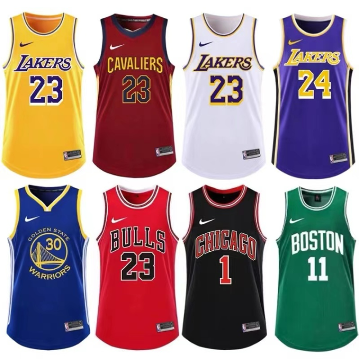 NBA Jersey Drifit Muscle Sports Sando Basketball Jersey Summer Wear SET ...