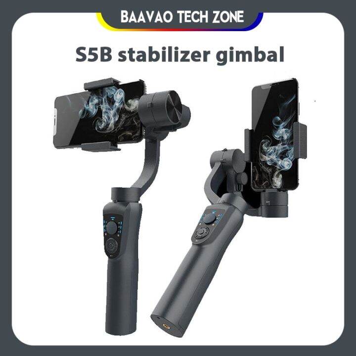 s5b-gimbal-smartphone-3แกนเครื่องกันสั่นแบบมือถือไม้เซลฟี่ที่ยึดกล้องแอคชั่นแคมเมราโทรศัพท์มือถือป้องกันการสั่นสำหรับโทรศัพท์-xiaomii