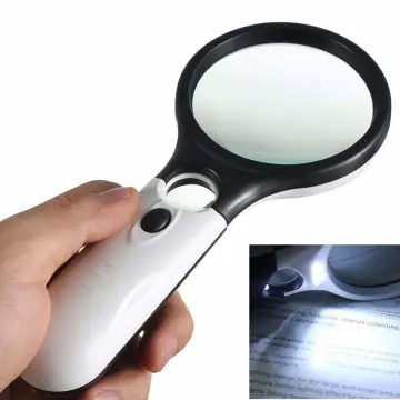 Mini Magnifier 8x Foldable Pocket Magnifier Portable 50mm Jewelry Reading  Magnifying Glass Loupe