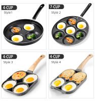 47 Cups Pancakes Frying Pans Breakfast Egg Pan Durable Non-stick Pan holes Cooking Egg Ham Pans Pancak Maker Pan Cookware