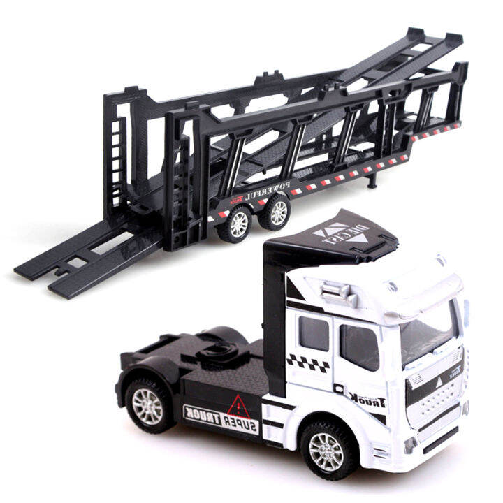 children-pull-back-alloy-simulation-trailer-supporting-ladder-model-toy-gift