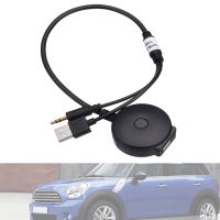 รถไร้สายบลูทูธเสียง Aux และ Usb เพลงอะแดปเตอร์เคเบิ้ลสำหรับ Bmw Mini Cooper