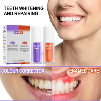 Eelhoe V34 Foam Whitening Toothpaste Teeth Colour Corrector Stain กำจัดคราบจุลินทรีย์ทำความสะอาดยาสีฟันลดความเหลืองน้ำยาบ้วนปากธรรมชาติมูสโฟ