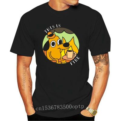 This Is Fine Gunshow T Shirt Meme Dog Cute Cartoon Fire This Is Fine This Is Fine Meme Funny Puppy Gunshow