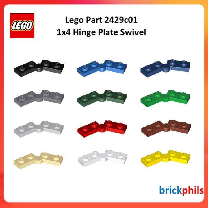 Lego Part 2429c01 1x4 Hinge Plate Swivel Lazada PH