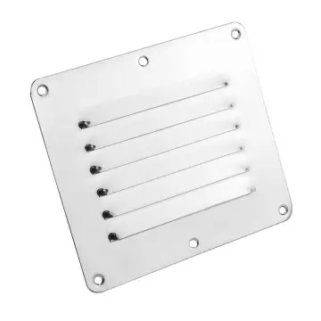 White air vent grille aluminum alloy return air grilles air supply diffuser  duct ventilation HVAC louvre cover square 245-450mm