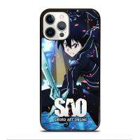 ดาบศิลปะออนไลน์ Kirito อนิเมะ2 Iphone 7เคสโทรศัพท์มีลาย8 14บวก12 13 Mini 11 12 13 14 Pro Max X Xr Xs Max Huawei Mate 20 Mate 30 40 Pro P20 P30 P40 Pro Samsung S10 S20 S21 Plus เคสโทรศัพท์