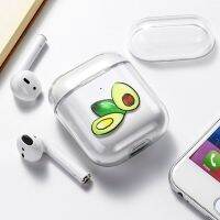 【In-demand】 PC เคสหูฟังใสสำหรับ AirPods กล่องชาร์จ2กระเป๋าครอบคริสตัลรูปการ์ตูนน่ารักสำหรับเคส