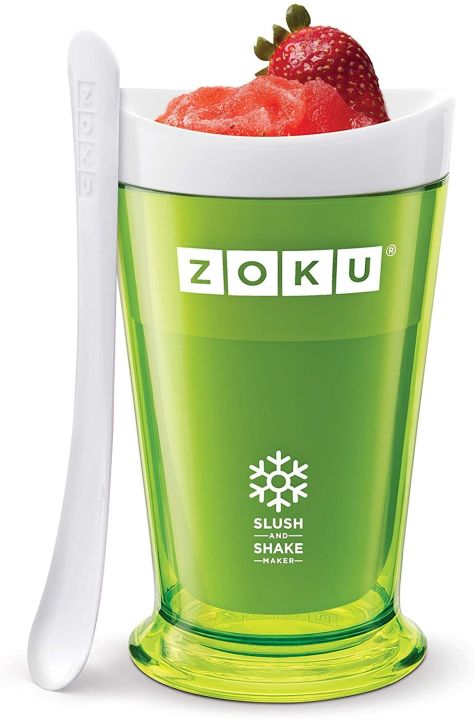 แก้วทำสมู๊ทตี้-แก้วเก็บเย็น-เกล็ดน้ำแข็ง-ไอศกรีม-คละสี-zoku-slush-and-shake-maker-แก้วทำสเลอปี้-zoku-แก้วทำสเลอปี้-แก้วทำความเย็น