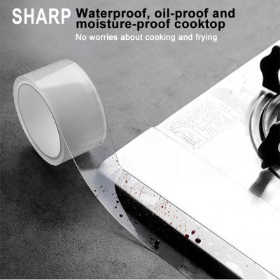 3/5Meters Stickers Sink Tape Transparent Sided Seam Strip