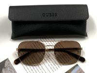 Guess แว่นตากันแดด รุ่น GU5201 32H Polarized ( Gold-Brown )