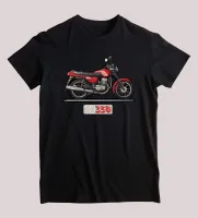 Jawa 350 Czechoslovakia Classic Motorcycle Tshirt Cotton Mens T Shirt S3Xl