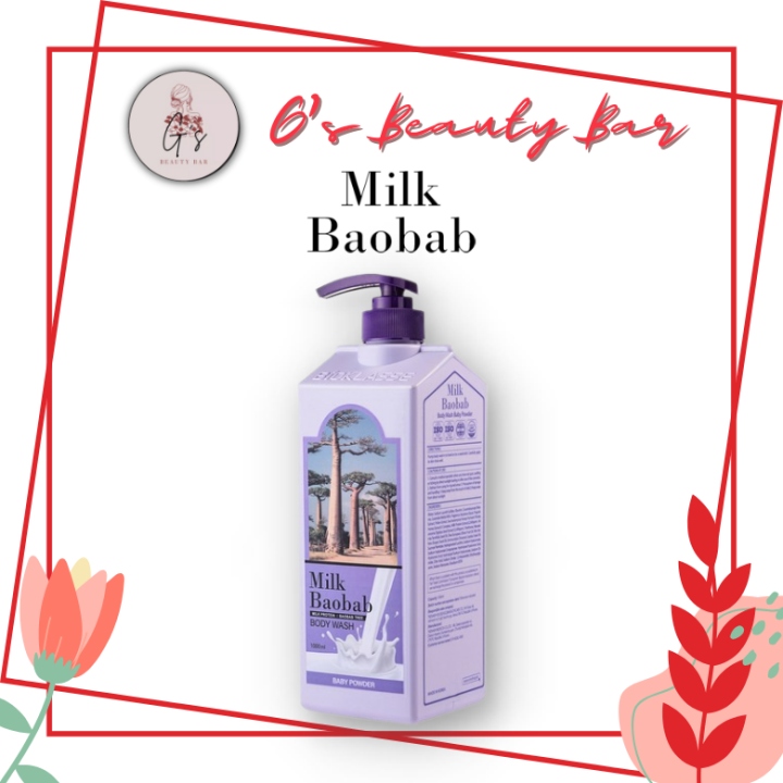 Milk Baobab Baby Powder Body Wash 1000ml BTS Jungkook Bangtan