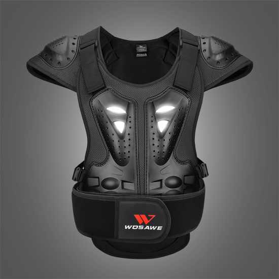 Blesiya áo gi lê bảo vệ cơ thể đua xe máy áo khoác áo giáp vai ngực sau - ảnh sản phẩm 4
