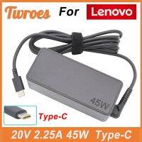 เอซีแล็ปท๊อปที่ชาร์จ2.25A 20V 45W Type USB C สำหรับ Lenovo Chromebook C330 00HM666ชุดคิด T480โยคะ720S-13ARR 720S-13IKB