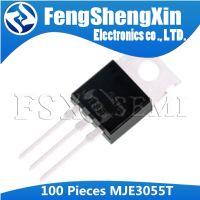 100pcs/lot MJE3055T MJE3055 TO-220 NPN Power Transistor WATTY Electronics