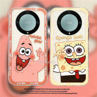 ในสต็อกเคสมือถือสำหรับ Honor X9b 5G HONOR X9B TPU Silicagel เคสการ์ตูน SpongeBob เรียบง่ายปลอกบางพิเศษฝาหลังกันกระแทก