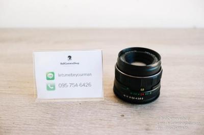 ขายเลนส์มือหมุน Helios 44M-4 58mm F2 ใส่กล้อง Canon DSLR ได้ทุกรุ่น โบเก้หมุนในตำนานจาก Russia  Serial 8920690 มีตำหนิใส่ filter ไม่ได้