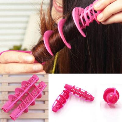 2Pcs ผมจัดแต่งทรงผมเครื่องมือผมธรรมชาติบิ๊กคลื่นลอน Curlers ดัดทรงผมเครื่องมือ