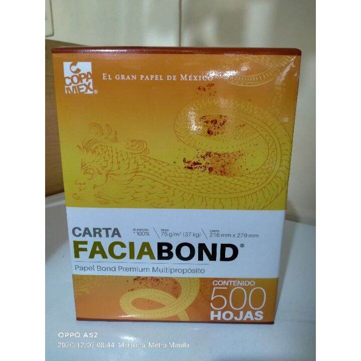 Letter Size Bond Paper