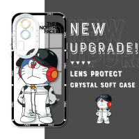 Casing Ponsel สำหรับ Infinix Note 30 VIP OPPO Reno10 Pro 5G Reno10 Pro + 5G ต้นฉบับใหม่กันกระแทกเคสคริสตัลปลอกอ่อนเคสโปร่งใสป้องกันกล้องคลุมทั้งหมด