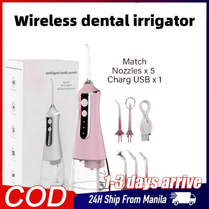 Electric Dental Cleaning machine Cordless water floss Automatic dental