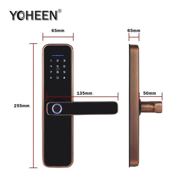 แอปพลิเคชั่น-yoheen-ttlock-wifi-ดิจิตอลอิเล็กทรอนิกส์ล็อกประตูด้วยลายนิ้วมือไบโอเมตริกซ์ใช้งานได้ล็อคอัจฉริยะกับ-alexa