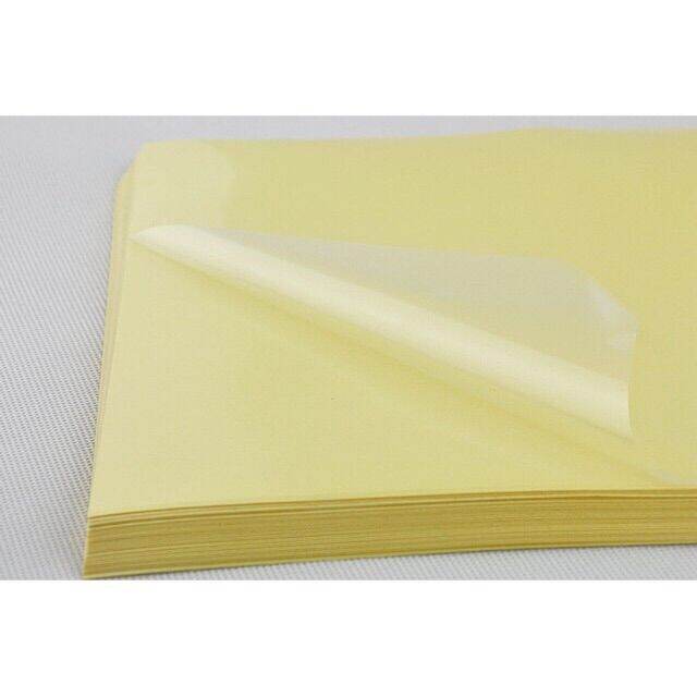 สติ๊กเกอร์-pvc-ใสหลังเหลือง-a4-21x29-7cm-สติ๊กเกอร์หลังเหลือง-สติ๊กเกอร์ใส-สติ๊กเกอร์กันน้ำ-สติ๊กเกอร์เคลือบ-พีวีซี-สติ๊กเกอร์ห่อปกหนังสือ