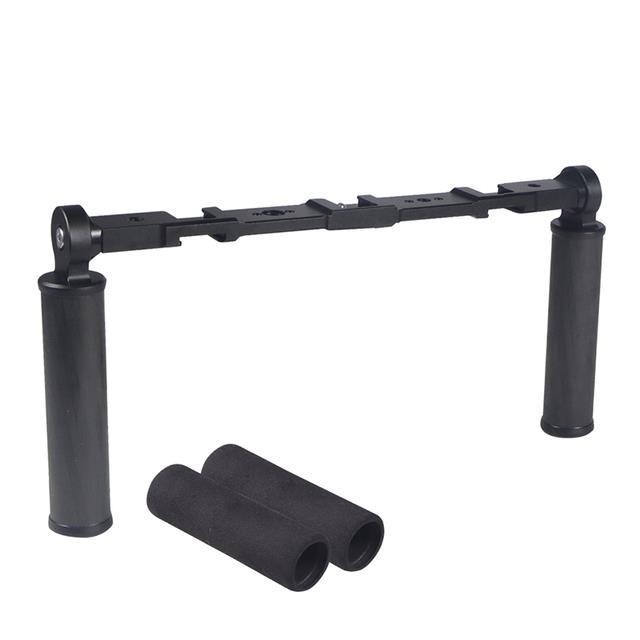 jfjg-adjustable-handle-carbon-grip-smartphone-shooting-stabilizer-rig-cold-shoe-1-4-screw-bracket-for