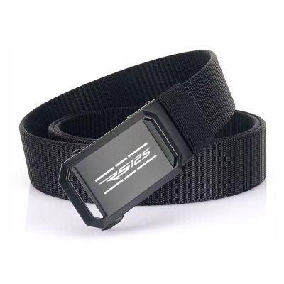 ┇◊ For Aprilia RS125 RS 125 ApriliaRS125 Motorcycle Tactical Belt Quick Release Outdoor Military Belt Real Nylon Sports Accessories