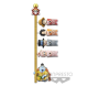 Bandai (ใหม่) ONE PIECE WORLD COLLECTABLE FIGURE-CARP STREAMER-SET-5 จินเบ-ชิราโอชิ-ซาโบ-เอส-ลูฟ (ชุดธงปลาคราฟญี่ปุ่น)