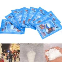 หิมะเทียม Instant Snow เล่นหิมะได้ทุกที่ แบบซอง 8 กรัม ตกแต่ง คริสมาสต์ ปีใหม่