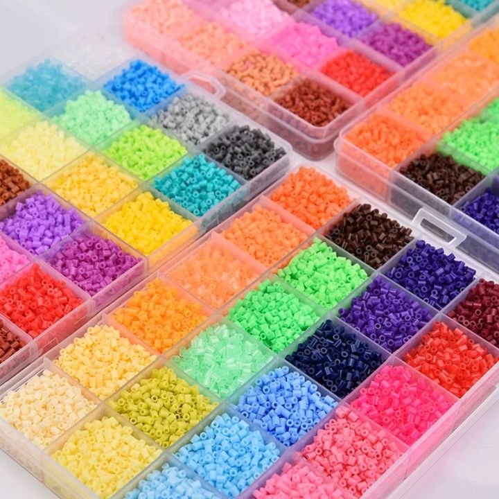 Fuse Beads Kit - 15 Colors Fuse Beads Craft Set for Kids- 5MM Fuse