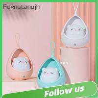 FOXNUTANUJH ซิลิโคนทำจากซิลิโคน ไฟกลางคืนแสง สัตว์น่ารักๆ การควบคุมเซ็นเซอร์ โคมไฟเหนี่ยวนำ ที่มีคุณภาพสูง จี้ที่สร้างสรรค์ ไฟ LED ติดผนัง เด็กๆเด็กๆ