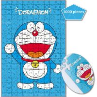 Bandai Doraemon 1000 Pieces Puzzle Children Educational Wooden Toys Cartoon Posters Adult Leisure Toys Handmade Gifts Game